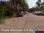 Slim Thai teen amateur goes on a date with a white guy who had plans for her 1/16