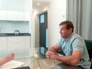 Amazing casting sex between an amateur dude and big titted Meraki Pacense 5/16