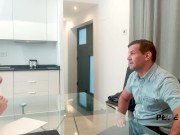 Amazing casting sex between an amateur dude and big titted Meraki Pacense 7/16