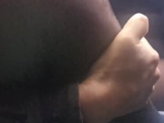 Recopilación a jugar a desnudarme en el bus y en el centro comercial en el baño 3/16