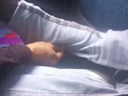 Recopilación a jugar a desnudarme en el bus y en el centro comercial en el baño 5/16