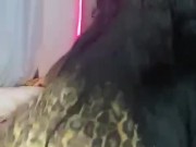 Morena dançando com vestido curto 12/16