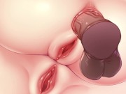 Two Hot Daraku Gear Girls Get Fucked Hard in the Ass in a Steamy Trio. 3/16