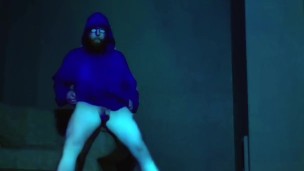 TikTok neon glow twerk