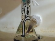 Decided to piss in an old bong
