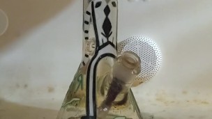 Decided to piss in an old bong