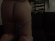 neighbor came over to get a slut facial while tied up 7/16