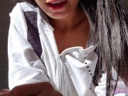 JOI PUNHETA GUIADA-morena gostosa com big ass🍑 comanda a sua punheta/Joy in the ass💦Brunette/Pov 2/16