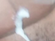 He jerks off and ejaculates on me 13/16