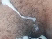 He jerks off and ejaculates on me 16/16