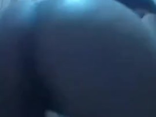 Hot young brunette plays in the shower