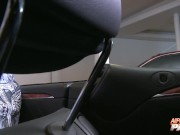 Romana pussy licked inside the car 16/16