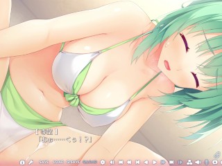 【#47.5 天使☆騒々 RE-BOOT！実況】水着姿のオリエに騎乗位で生中出ししてしまい・・・(オリエルートHシーン)ゆずソフトエロゲー Hentai game Tenshi☆Souzou RE