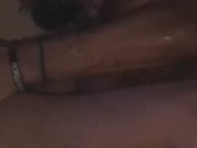 POV UP CLOSE TOO: ONE FINGER NOW TWO PULSATING UNTIL I STOP YOU ! 14/16