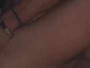 POV UP CLOSE TOO: ONE FINGER NOW TWO PULSATING UNTIL I STOP YOU ! 4/16