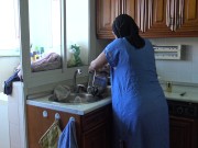 سكس في مستشفى من الطين مع الممرضة Pregnant Arab Wife Fast Creampie In Kitchen 11/16