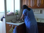 سكس في مستشفى من الطين مع الممرضة Pregnant Arab Wife Fast Creampie In Kitchen 9/16