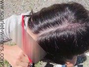 Horny Scarlet with a Friend on a Hike requested her Taco to get Glazed 8/16