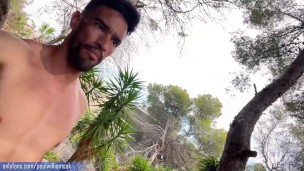 Hot crazy man goes naked into an abandoned building. A must see video!