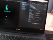 Pigtailed cutie deepthroats a cock before being fucked from behind 2/16