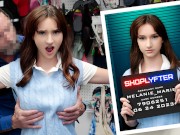 Hot Skinny Shoplifter Seduces Officer In Back Room - Melanie Mari & Jack Vegas - Shoplyfter