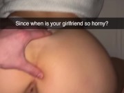 Girlfriend cheats after Nights Outs Snapchat Cuckold Compilation 2/16