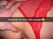 Girlfriend cheats after Nights Outs Snapchat Cuckold Compilation 8/16