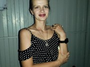 The puzzled baby was waiting for the train, and got a hot cock and a big creampie in public 16/16