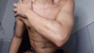 Inosuke cosplay sexy body touching