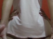 Gostosa rabuda cavalgando muito no pau preto 7/16