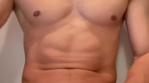 元消防士のパパ　筋トレ後の癒しオナニー🔥