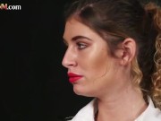 CFNM border control sucks cock in 3way 1/16