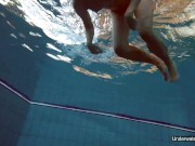 Russian girl Milana found her natural talent in the pool 16/16