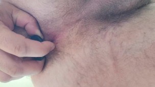 Close Up Butt Plug Removal New Anal Toy