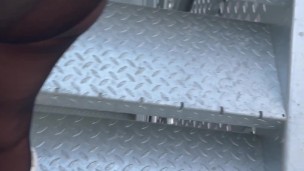 we take a blowjob break in college and i cum on her pantyhose