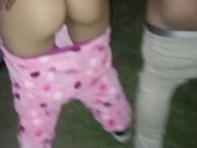 Follando con un desconocido en plena via pública en la calle 7/16