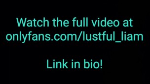 Hairy guy jerking off huge dildo and getting covered in cum (preview)