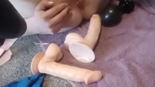 Me using toys on my ass