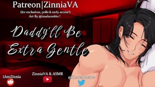 [M4F] Daddy'll Be Extra Gentle [Waking Up To You Masturbating][Overstimulation][Creampie][Choking]