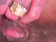 my ebony step mom pussy is so tight and wet 9/16