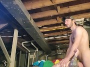 Midget doing the fruit roll up trend on me, then gets bent over a chair. 7/16