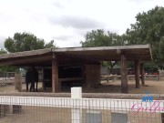 Car sex with super hot hairy babe Sia Wood blowjob and fucked - hairy pussy and armpits 1/16