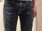Soaking jeans with lots of pee - Screenshot 4 of 16 - Abdl Diaper
