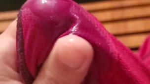 Cumming through my boxers