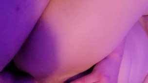 I cum twice in just over a minute from him fucking my ass