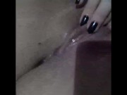 Dandole ricos masajes a mi cosita