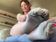 Sniffing the besties feet finally 6/16