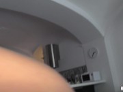 Natural blonde with pierced pussy ride my hard cock 11/16