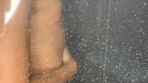 HAVING FUN AND CUMMING IN THE SHOWER