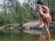 I fucked a mountain man in the woods 14/16